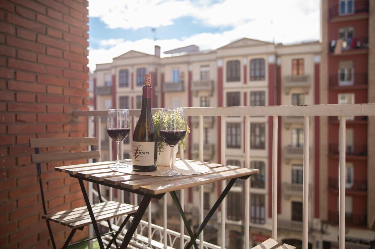 Apartamento Logrono Plaza Ayuntamiento ภายนอก รูปภาพ